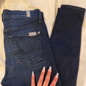 7 for all mankind skinny jeans